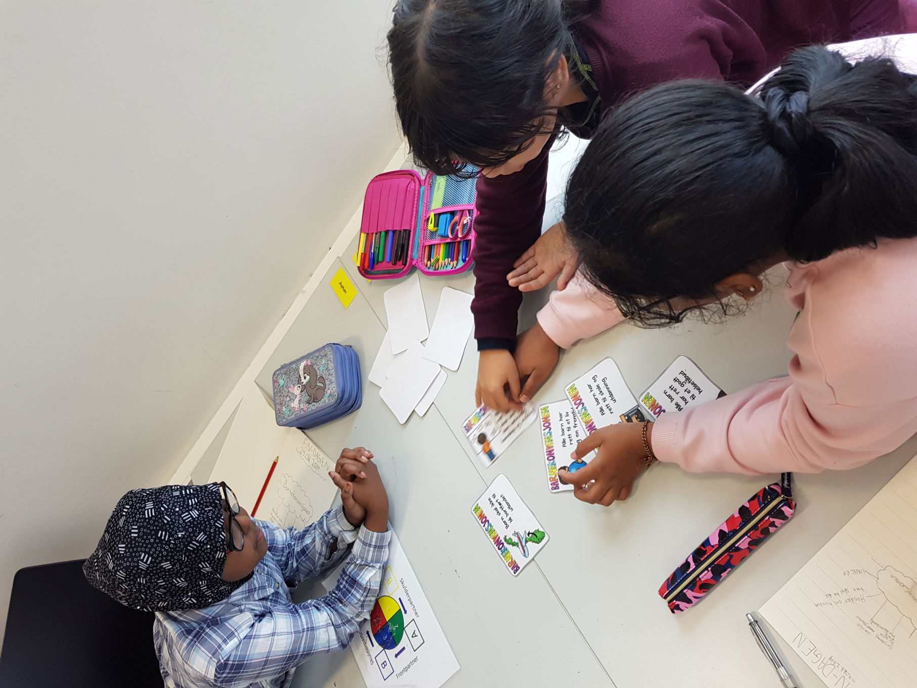 6. trinn jobber med FN-dagen