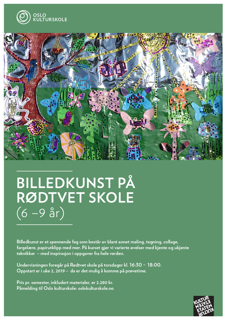 Billedkunst på Rødtvet skole