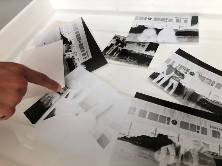 Foto: Mottak tar bilder og fremkaller Mottak tar bilder og fremkaller